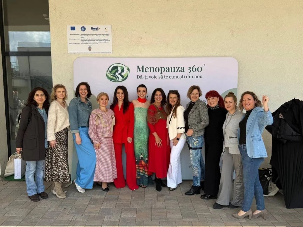 Echipa și participantele Menopauza 360°