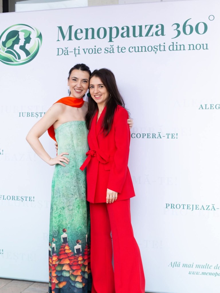 Dr. Alexandra Radu și dr Ramona Balan la panoul Menopauza 360°